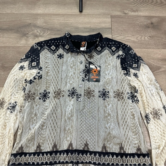 NWT Jean Paul Gaultier Soleil Gray Blue Mesh Sheer Dress Italian Made Sz Medium - Picture 8 of 13